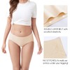 FallSweet No Show Underwear for Women Seamless High Cut Briefs