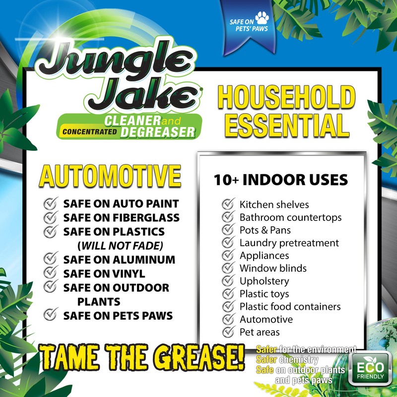 Jungle Jake Cleaner Degreaser