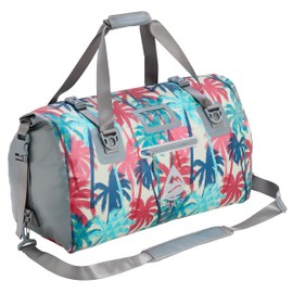 Skog Å Kust Duffelsak Heavy Duty Waterproof Duffel - Gear Bag for Sports, Travel, & More - 60L Palm