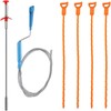 Drain Snake Hair Drain Clog Remover Tool, Sink Drain Cleaner
