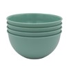 BERLONA Salad Bowls 2 L, Set of 4, Dishwasher Safe