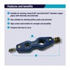 Eclipse Professional Tools E4IN1PCDT 4-in-1 Pipe Cleaning & Deburring Tool