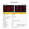 Sound Level Meter, 30~130db 9.6" LCD Display Wall Hanging Decibel