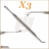 Medentra X3 Implant Dental Bone Graft Packer Pluggers Hollow Handle