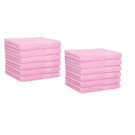 Betz 12 Piece Set 12 Guest Towels rose PALERMO 30x50 cm 100% Cotton