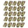 sourcingmap 25pcs Spring Steel Speed Fastener Extruded U Nut Brass
