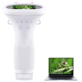 Crspexi Microscope, Digital Microscope,Holding Magnifying Glasses，2’’ IPS,2 MP,4 Zoom Buttons,1000x Magnification,Observe Circuit Boards/Plants/Coins/Hair/Insects,Christmas,Birthday,Edu Gifts.