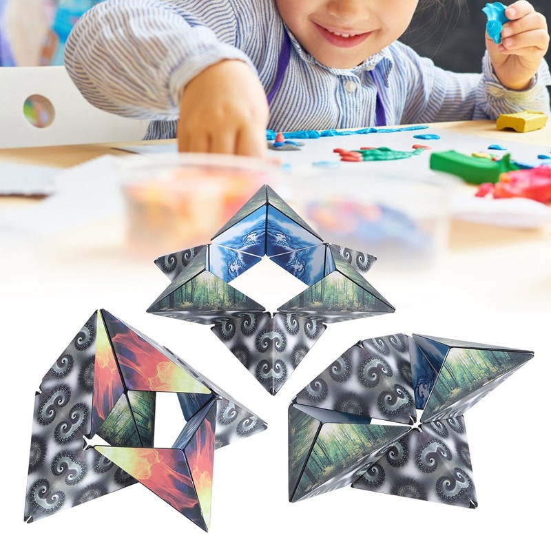 MultiShape Quadrate Shape Decompression Puzzles Toy Early Educational Toys for