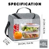 3-Layer Insulated Lunch Bag for Adults - Leakproof, Reusable Lunch