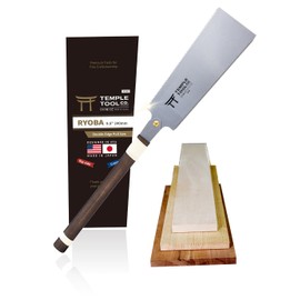 Japanese Pull Saw - 9.5 Ryoba Hand Saw with Rip-cut and Crosscut - Wood Saw for Dovetails, Tenons, Joinery, Cutting Boards to Length & Width- Temple Tool Co.