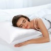 sourcing map Silk Pillowcase 19 Momme Mulberry Silk Pillowcase with