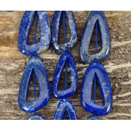 Lapis Freeform with Hole or Freeform Rings