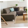 jojofuny 1set Furniture Legs Sofa Feet Round Metal Leg for