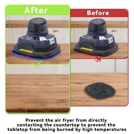 260pcs Air Fryer Liners and Silcone Liner for Ninja Crispi Air Fryer