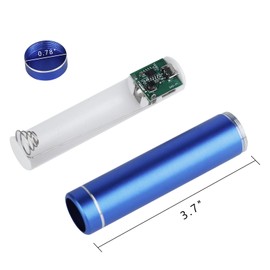 Livebe USB Charger Diversion Safe Secret Stash Safes,Portable Secret Hidden Container,Hidden Secret Compartment to Hide Jewelry or Valuables (Blue)