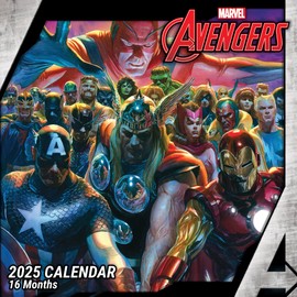 Avengers 2025 Square Calendar