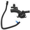 Vkinman 25193922 Car Coolant Housing Water Outlet with Sensor Hose,