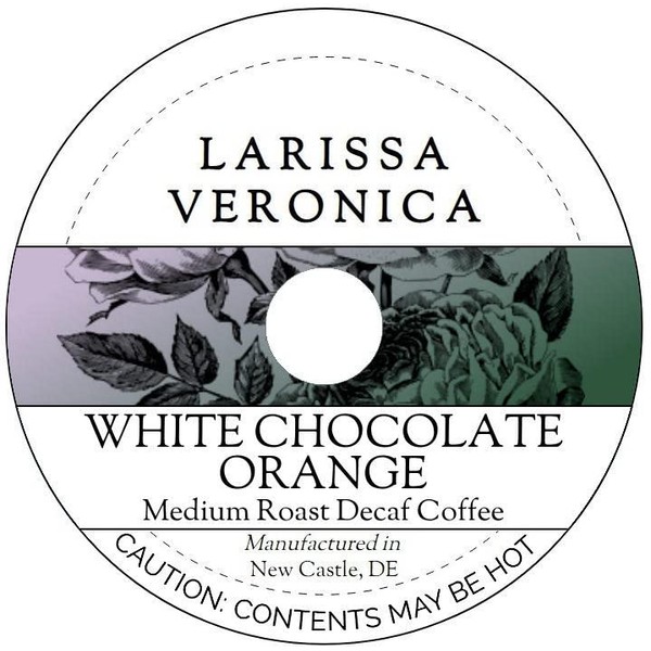 White Chocolate Orange Medium Roast Decaf Coffee (Single Serve K-Cup