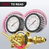 ARCCAPTAIN Nitrogen Regulator with 0-600 PSI, CGA580 Inlet Connection and