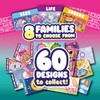 Sticki Rolls Jumbo Stickies, Giant Re-Stickable Foil Stickers, Unique Kawaii