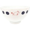 World Create Series 14700 Moomin Blue Dot Rice Bowl