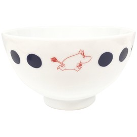 World Create Series 14700 Moomin Blue Dot Rice Bowl