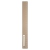 sourcing map Straight Ruler 20cm Metric Metal Aluminum Alloy Measuring