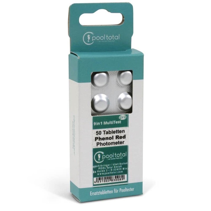50 Photometer Phenol Red Test Tablets