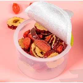 HERB GARDEN USA Moisturizing & Beautifying Tea | Red Dates, Longan, Rose, Goji Berries | 277g (18.5g x 15 Cans) | Herbal Wellness Tea for Radiant Skin & Energy Boost