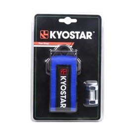 Kyostar Universal Racing Tow Strap for Front or Rear Bumper Towing Hooks, High Strength Tow Straps, Upgrade Version (Blue)