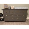 WEICHUAN 30-Pack Unfinished Solid Wood Knobs Pulls Handles - Round