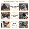 Dog Muzzle, Soft Mesh Muzzle for Small Medium Large Dogs
