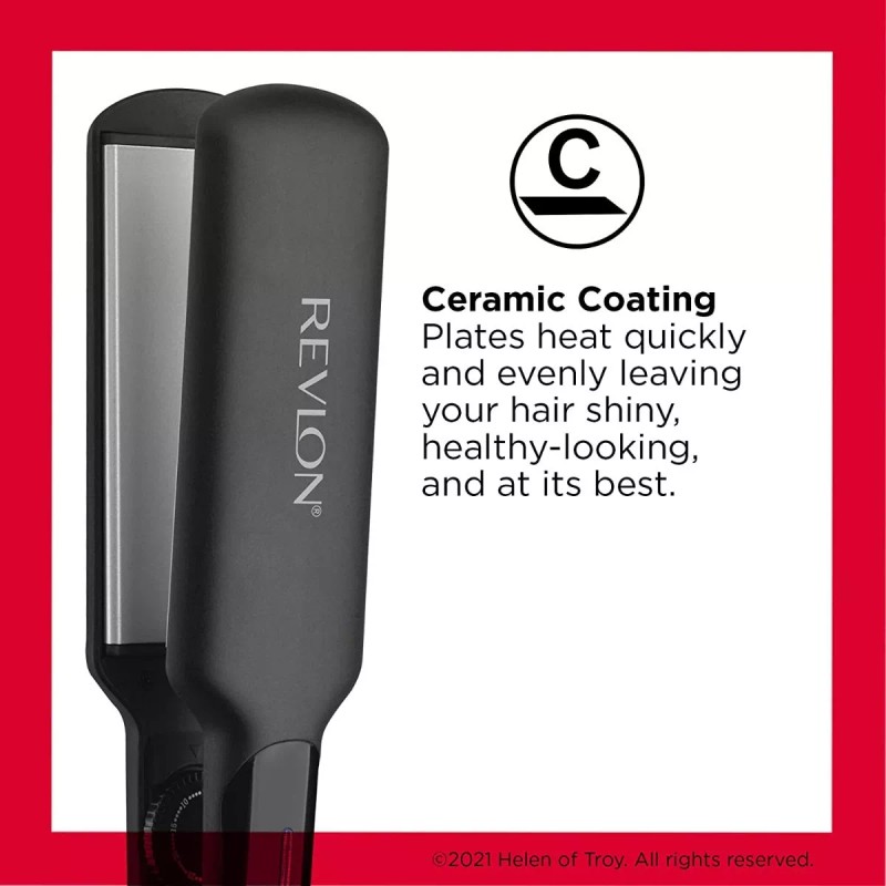 Revlon Combo Alaciadora Revlon Ceramica 1 1/2 1875w 3pz
