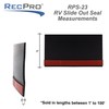RecPro RV Trailer Slide Out 4 inch Wiper Seal with
