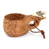 Kuksa Wooden Nordic Drinking Cup Handmade in Finland from Birch