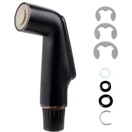 Hygie Rinse Kitchen Sink Side Sprayer Head Replacement Universal Sink Sprayer Attachment Compatible with Delta, Moen, Kohler OEM Brand, Kitchen Sink Faucet Sprayer Head, Oil Rubbed Bronze