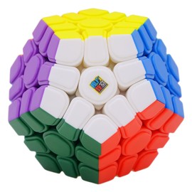 Bukefuno MoYu Meilong M Magnetic Megaminx 3 x 3 Magic Cube Puzzle MFJS Meilong Megaminx M Speed Cube Stickerless Puzzle Cube