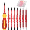 CANOPUS Upgraded Insulated Magnetic Screwdriver Set, 14 in 1 Magnetic