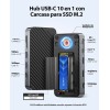 Orico Hub USB-C 10 en 1 con Carcasa SSD M.2