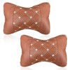 GAOLAOSY 2PCS Car Neck Pillow, Soft Comfortable Headrest Pillow with