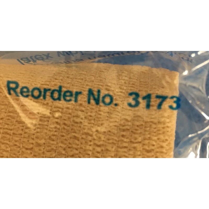Dynarex #3173 Sensi-Wrap Self-Adherent Bandages, 3" x 5 yds -