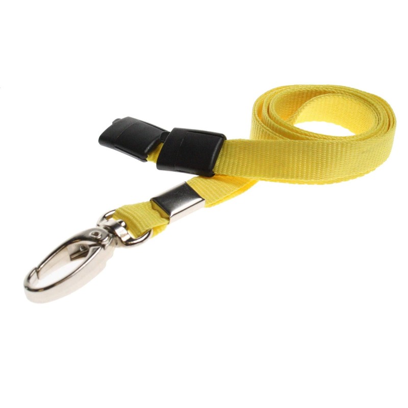 ALG ID Cards Breakaway Neck Lanyard with Metal Clip for