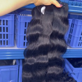 13*6 Hd Frontal Wigs Human Hair Extensions Glueless Wigs Raw Vietnamese Deep Wave Highlight Color Wigstyle: Straight, color: natural color, Stretched Length: 10 Inches