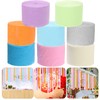 Operitacx Christmas Crinkle Paper Rolls 8 Pack Streamers for Party
