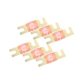 Motoforti 6pcs 20A AFS Mini ANL Fuse for Car Truck Motorcycle Boat Audio CDs Long-lasting