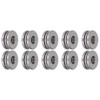 10Pcs Thrust Ball Bearing Single Direction Accessory Replacement Set Kit