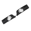 2pcs Front Fog Light Lamp Cover 25778388 Bezel Chrome Trim