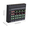 4 Channel Audio Mixer Portable Headphone Amp Lightweight Volume Adjustable