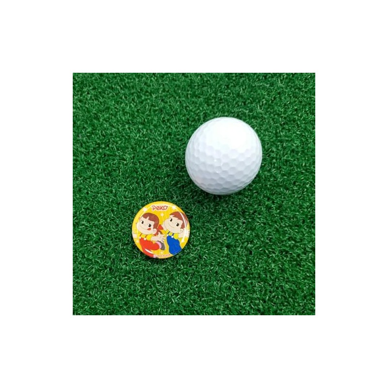 HOKUSHIN TRADING MK0513 Golf Ball Marker Peko-chan Acrylic Marker Peko-chan