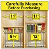 LYNK PROFESSIONAL® Pull Out Spice Rack Organizer for Inside Kitchen